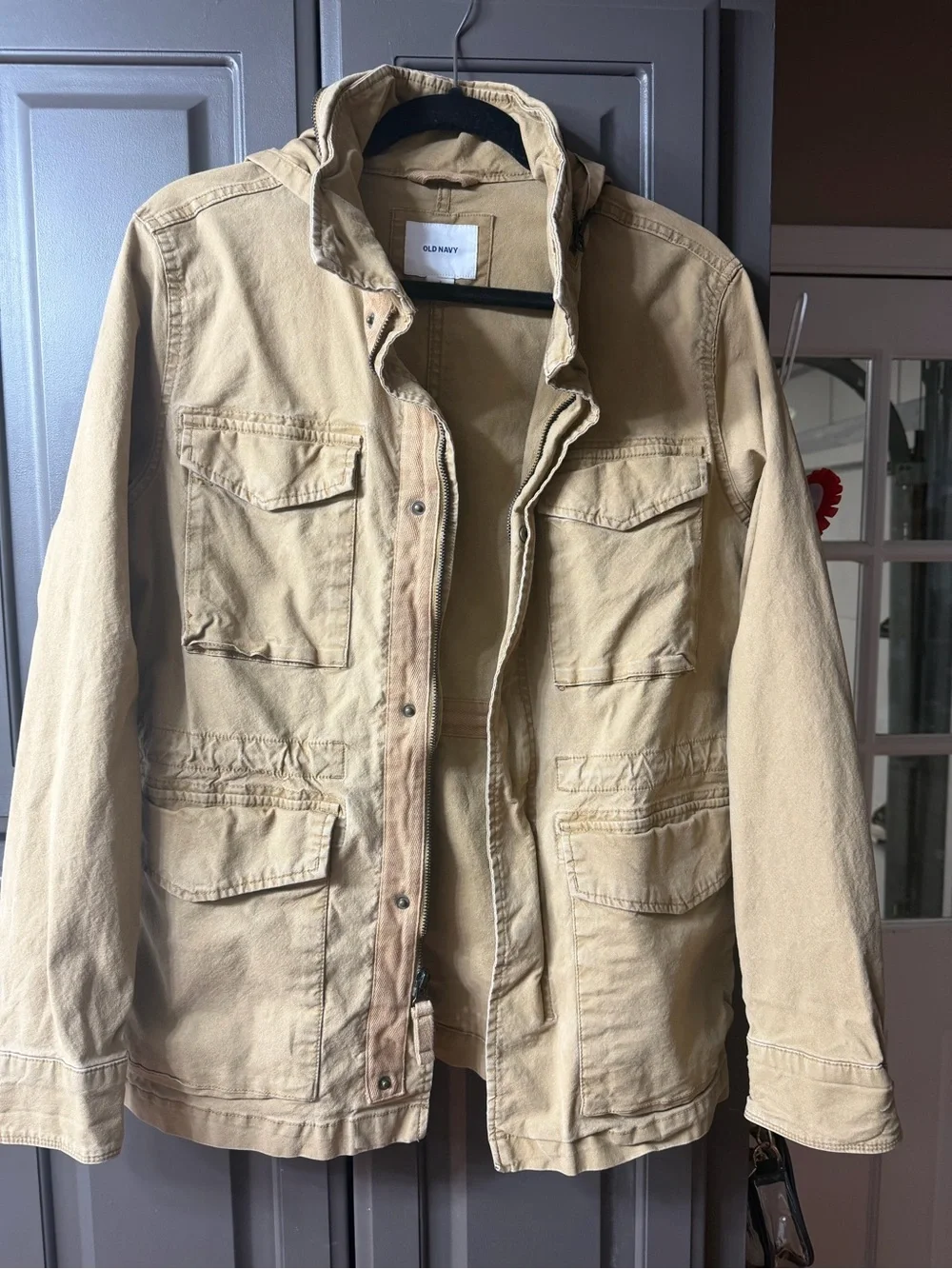 Old Navy Men's Beige/Tan Field Jacket